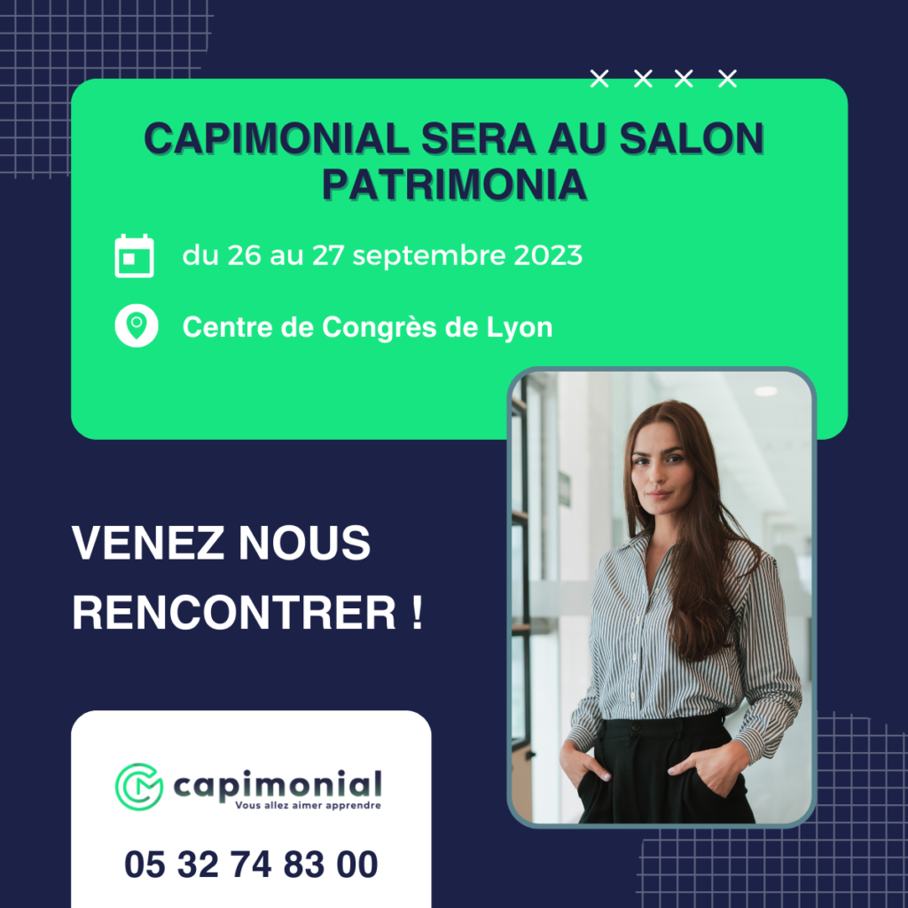 Capimonial sera présente au Salon Patrimonia 2023, à Lyon !