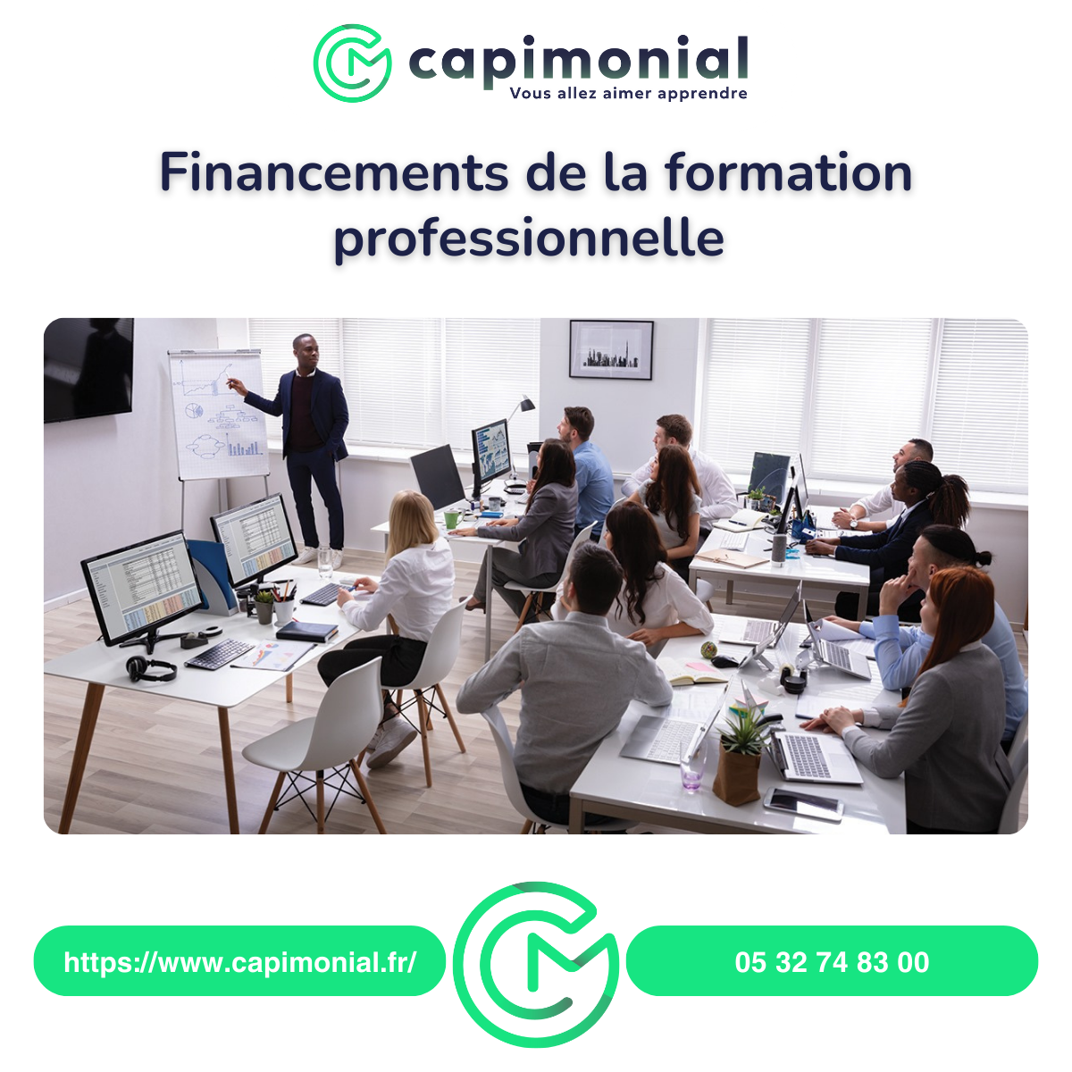 Optimisez votre réussite professionnelle avec la formation continue. Découvrez l'ensemble des financements de la formation professionnelle.